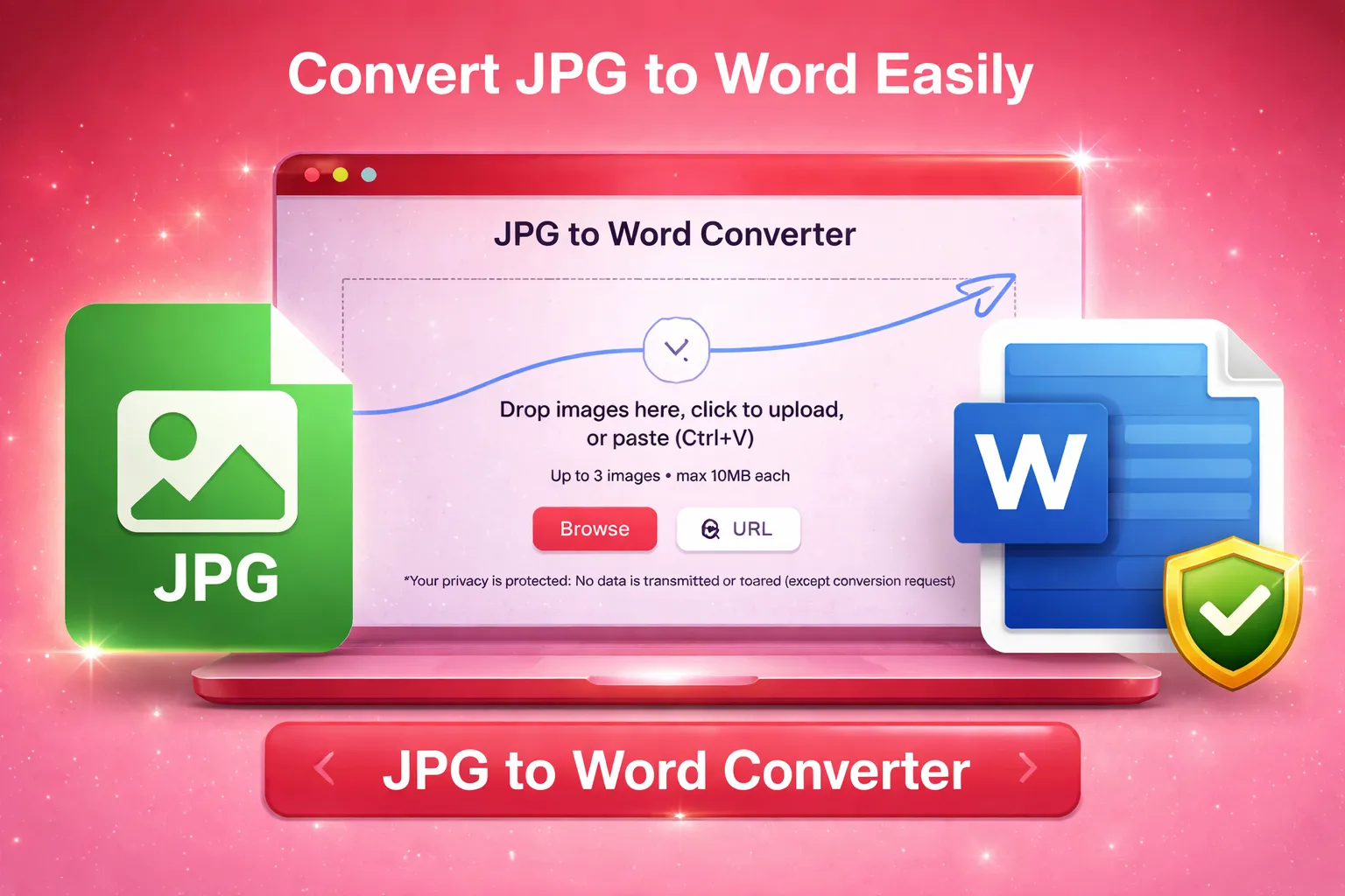 How JPG to Word works
